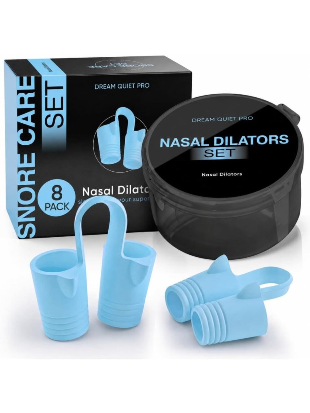 Reusable Nasal Dilators for Better Sleep & Breathing | Snoring Relief Solution